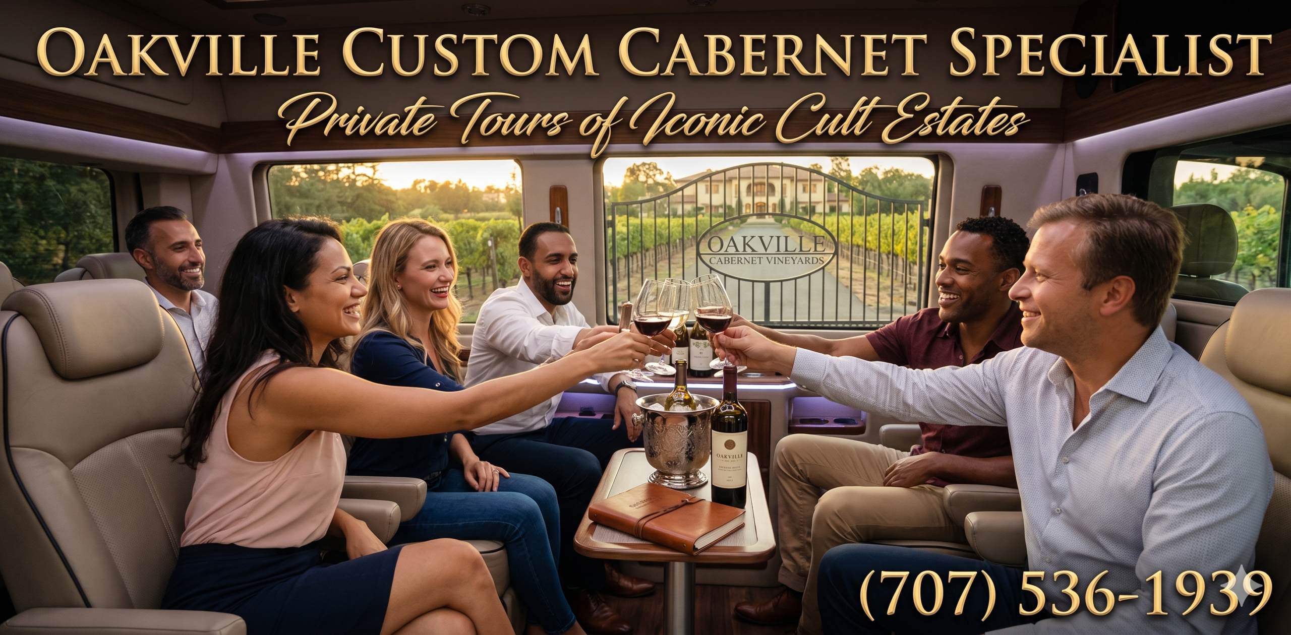 SFO to Napa Valley Private Chauffeur Hire – Seamless Luxury Transfers from San Francisco Hotels (707) 536-1939