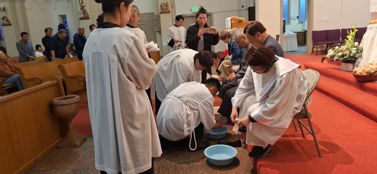 2026 성삼일 전례: 성목요일 저녁(주님만찬),  성금요일(주님수난), 성토요일(부활성야), 부활절 