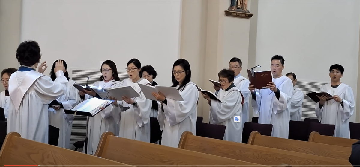 2024 부활대축일, 파스카 성삼일, 성지주일 - 부활절 새신랑 새신부, 밥나눔