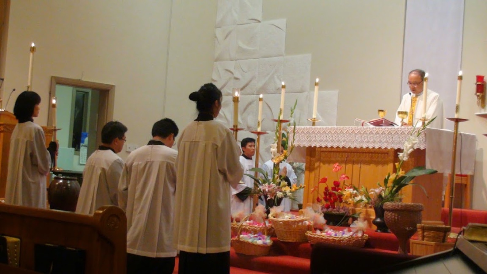 2015 성삼일 전례, 성지주일, 주님수난 주일, 부활성야, 부활절