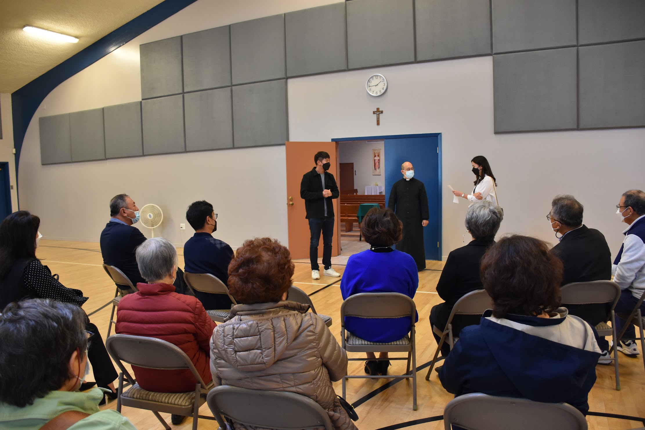 오클랜드 교구장님이 제안한 본당 주소 및 안내 주소 : St. Paschal Baylon Church 3700 Dorisa Ave, Oakland 94605 * 10월 31일(일) 오후 1시 30분에 St. Paschal 본당 신부님이 그곳 성당에 관한 설명회가 있겠습니다. 원하시는 분은 누구든지 오실 수 있습니다. 다만, 질의는 시간 관계상 준비된 질문지에 한해서만 이화영 요셉피나 자매의 통역으로 진행하겠습니다. * 모든 결정은 본당 교형자매님의 투표를 통해서 결정합니다. * 선호도 공정 관리 위원장 : 정태준 안토니오 ☎ 오일공-오오이-사사일팔