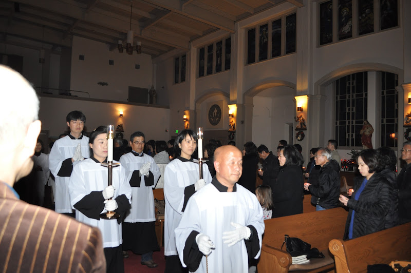2015 12-24/25 성탄전야미사 성탄절 구역별 장기자랑 하이라이트