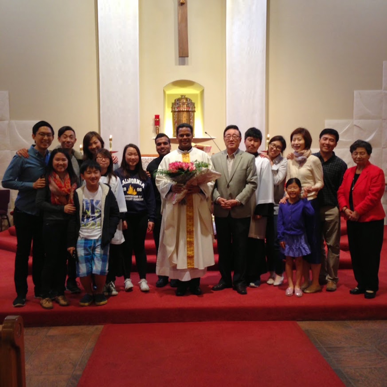 After Fr.Argen farewell Mass