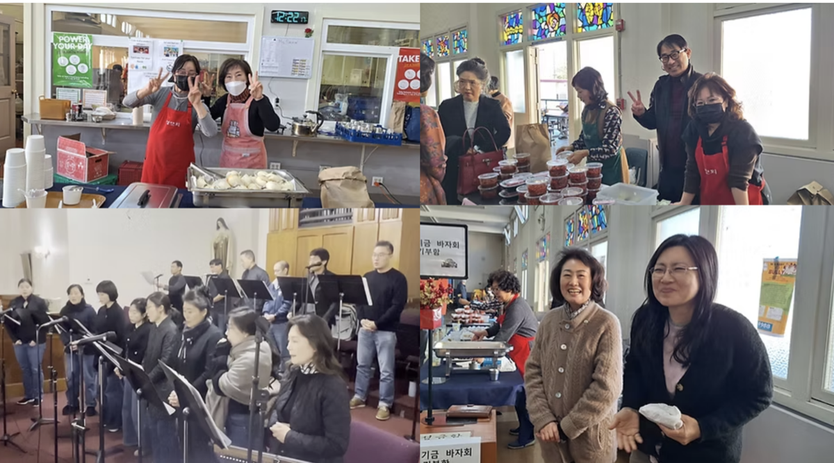 아나바다 행사(12.1) (아껴쓰고,나눠쓰고,바꿔쓰고,다시쓰고) 바자회 / 젊음이 넘치는 음악팀 – 또 하나의 열매를 바라시며 & 내 영혼 바람되어 /  아침미사 – 주님 오심 깨어 맞이하라 (성체성가 특송)