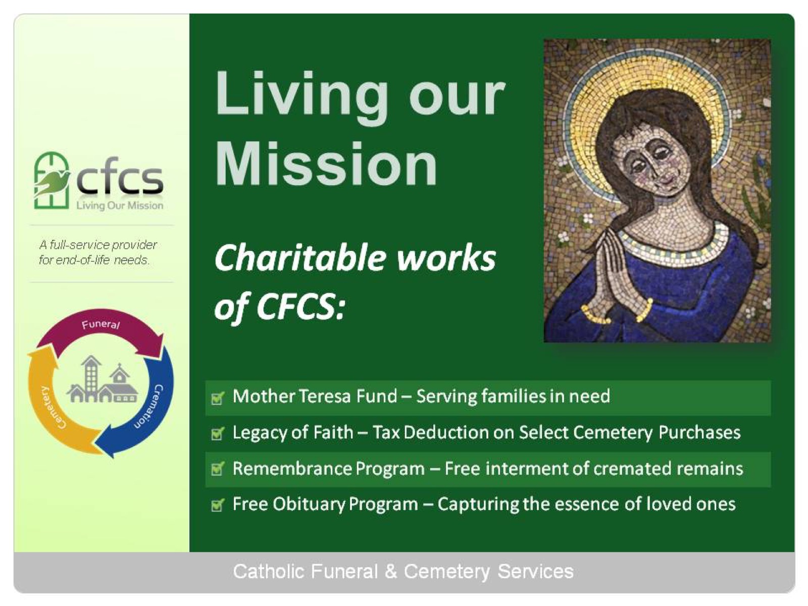 catholic funeral Service