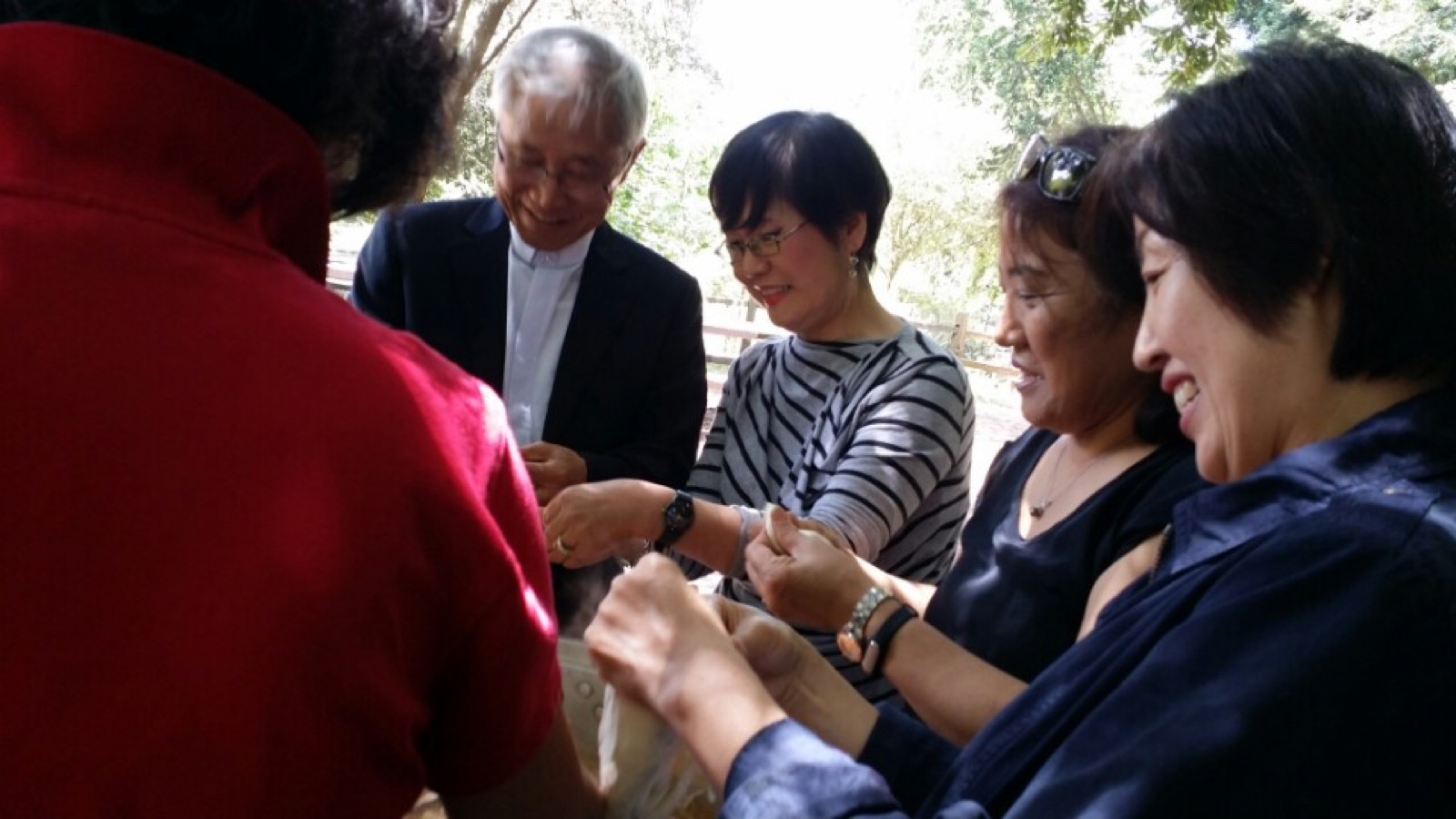 페루 선교하시는 정규환 루까 신부님과 원주교구 원로사제 최기식 베네딕토 신부님 본당 방문