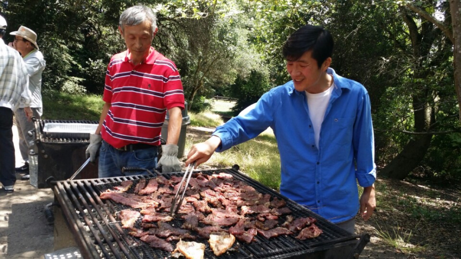 페루 선교하시는 정규환 루까 신부님과 원주교구 원로사제 최기식 베네딕토 신부님 본당 방문