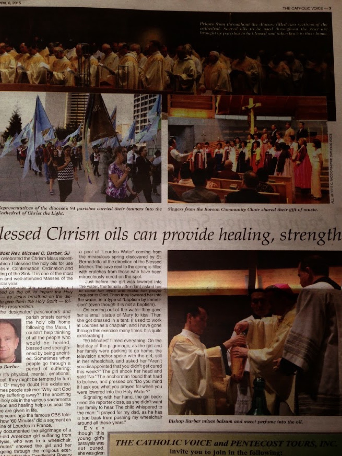 2015 the Chrism Mass Diocese of Oakland - st.andrew kim Korean catholic pastoral center