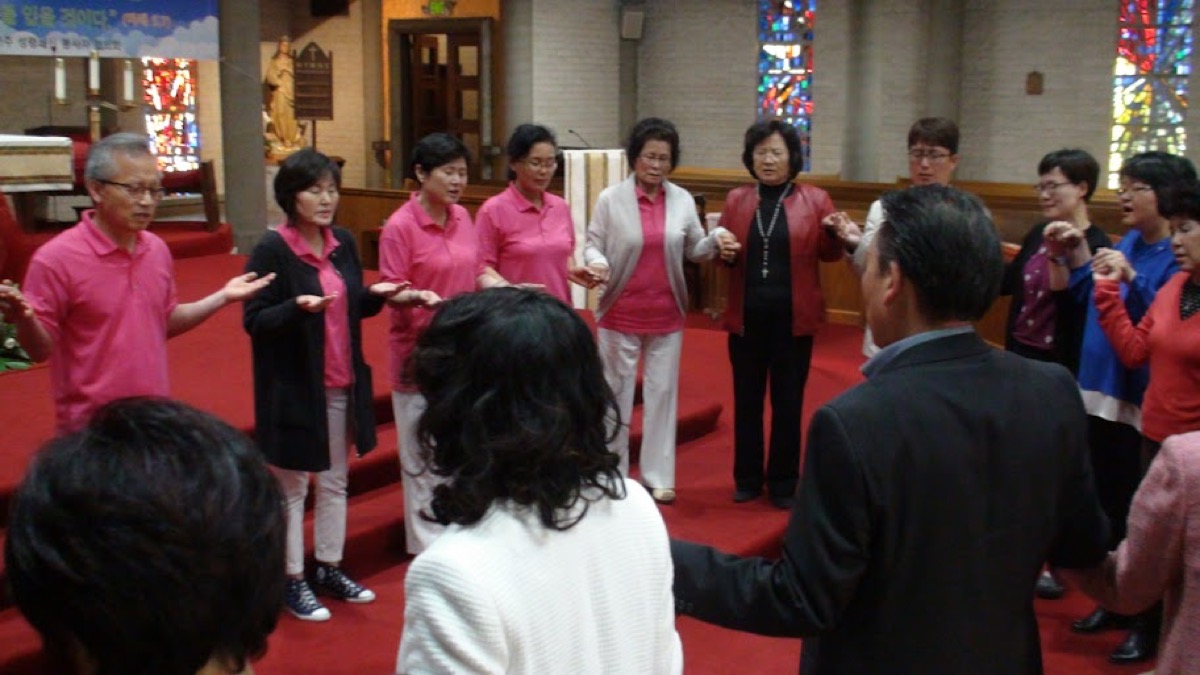 북가주 성령대회-정광해 시몬 신부 - 배경석 요셉 신부 -샌프란시스코 성당 설립 50주년 기념