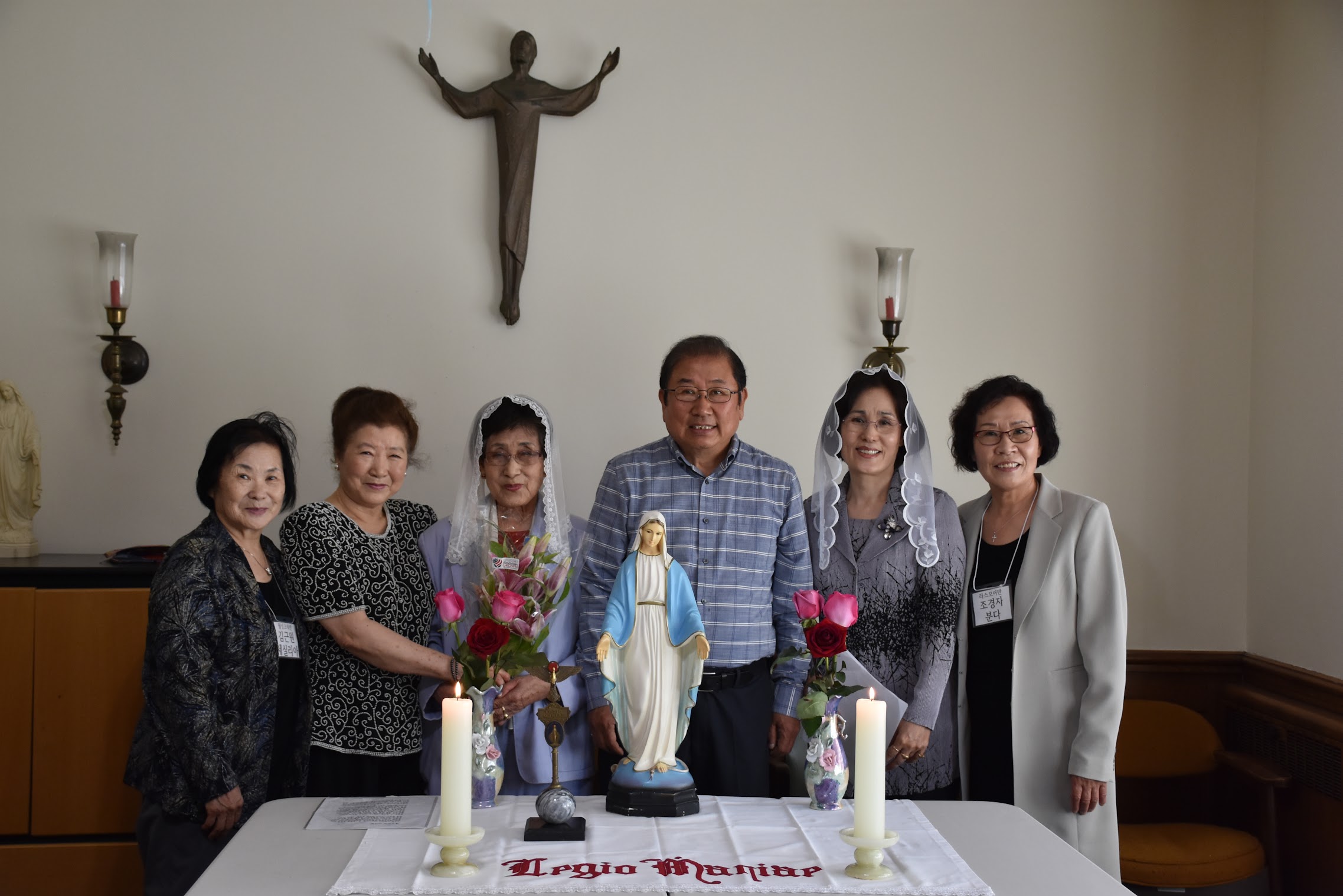 레지오 마리애 선서식 - 김영희 엘리사벳 , 모인동 레지나 2018년 6월 24일
