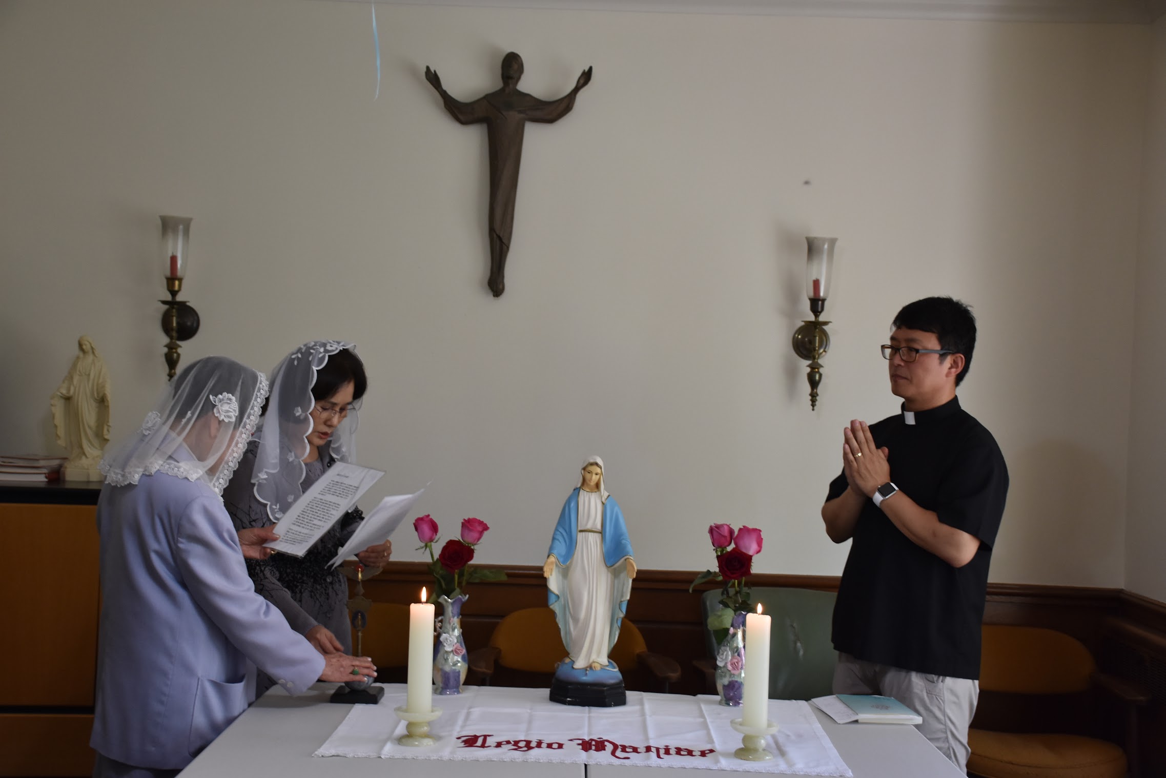 레지오 마리애 선서식 - 김영희 엘리사벳 , 모인동 레지나 2018년 6월 24일