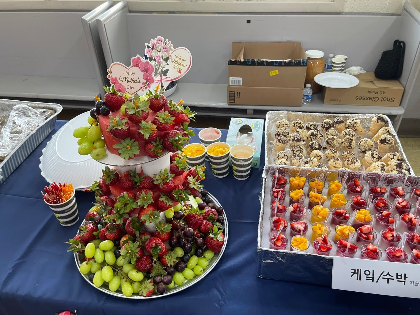 mother’s day 성당 밥나눔