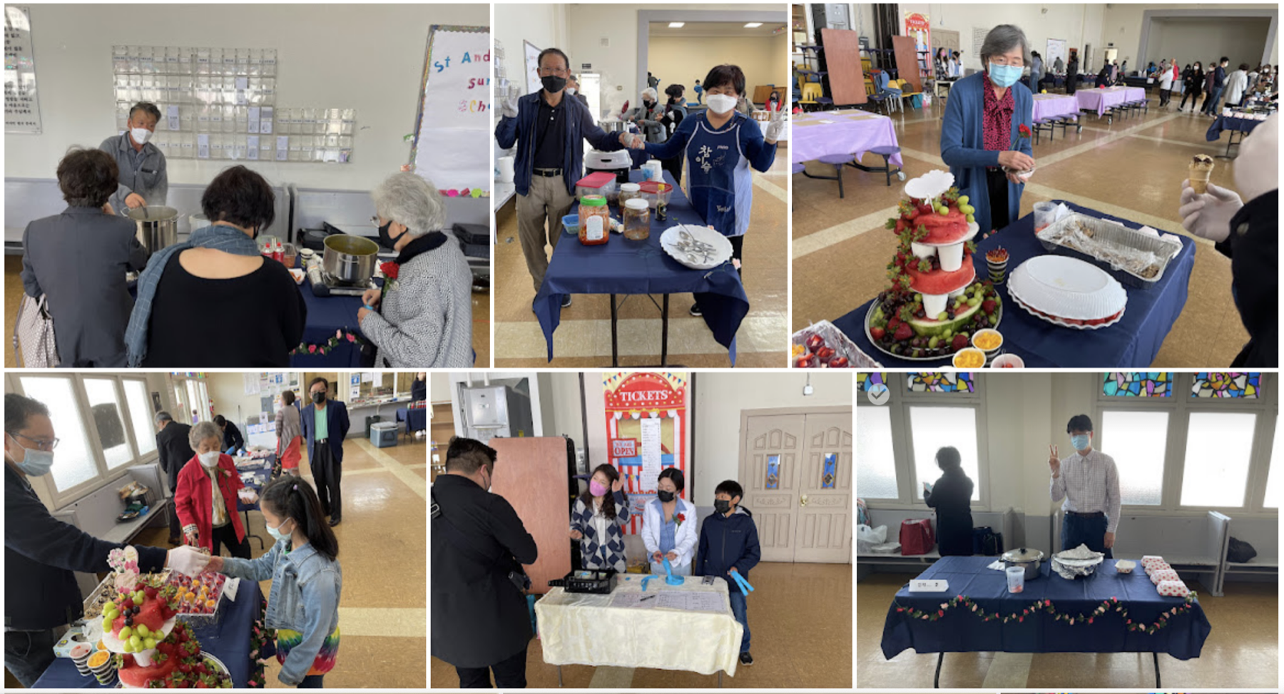 2022 mother's day 성당 밥봉사