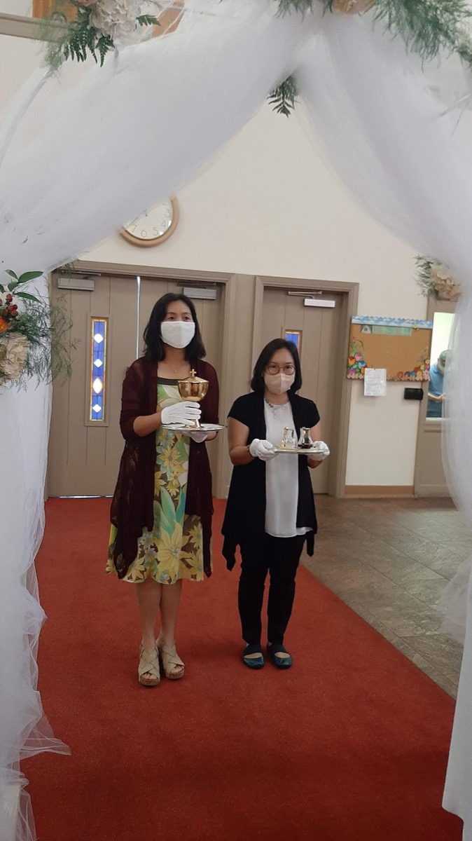 성모 승천 대축일, 첫 영성체, 성모회 전신자 점심 제공