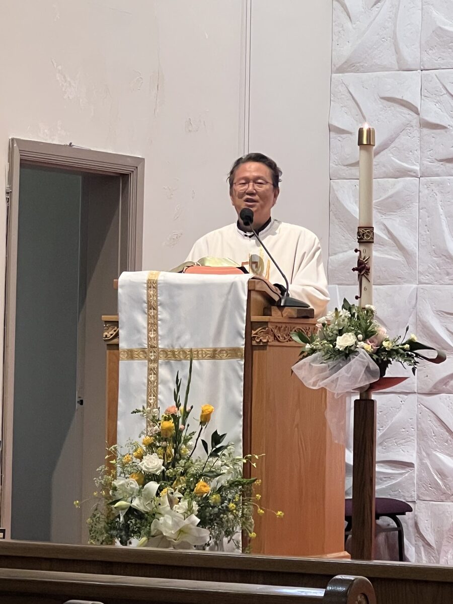 김학배 안젤로 신부님 부임, “부르심에 대한 순명과 용기”로 사목 여정 시작 (2026.4.22)