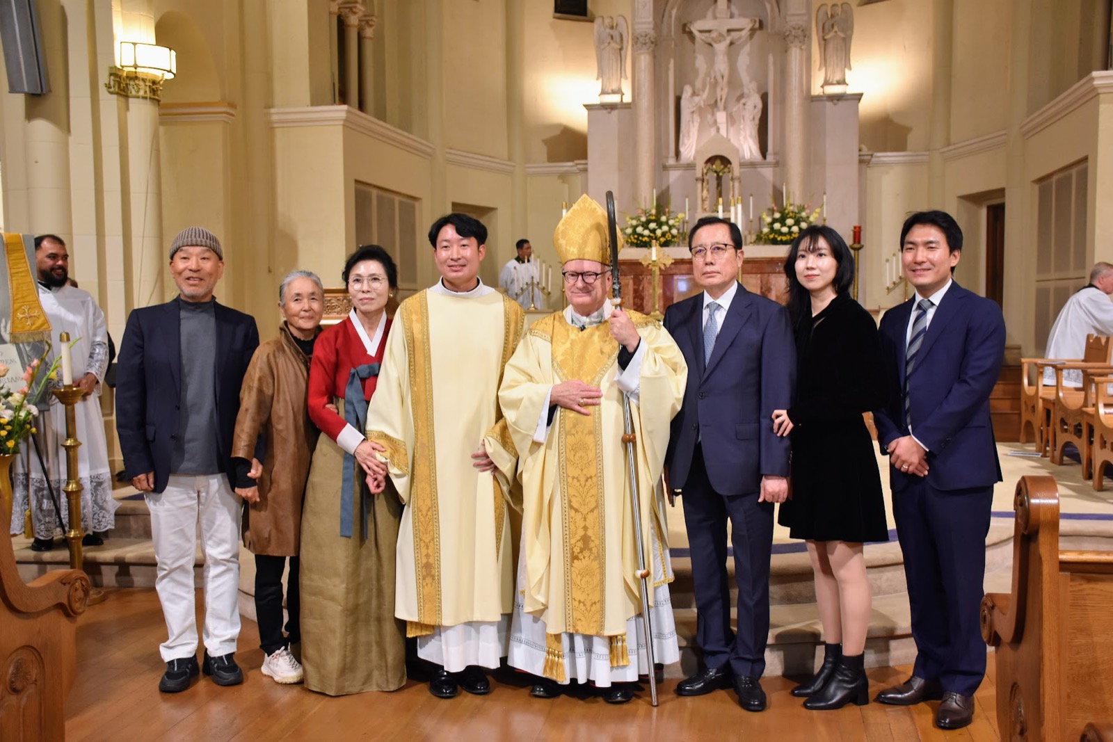 예수회 문영균 세례자 요한 수사, 美 오클랜드서 부제 서품 